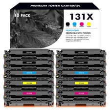 10PK CF210A 131A Toner Set for HP LaserJet Pro 200 Color M251n M251nw MFP M276nw picture