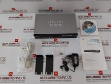 Cisco SF300-08 Managed Switch Set E317539 100-240V- 50/60HZ 0.5A 12V-1A picture