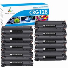 10 PCS Black Toner Cartridge For Canon 128 ImageClass D530 D550 MF4880dw MF4770n picture