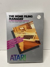 Atari 8-Bit Software Lot 4 Home Filing Manager Family Finances 1982 1983 Sealed picture