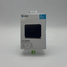 New Western Digital WD easystore 5TB USB-C WDBR8M0050BBK-WESN picture