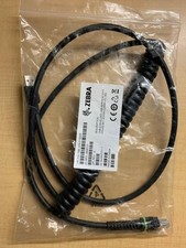 Brand New Genuine Zebra CBA-UF6-C12ZAR 12Ft USB Type A Shielded Coiled Cable picture