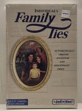 Rare 1983 Individual's Family Ties IBM PC DOS 2.1 5.25