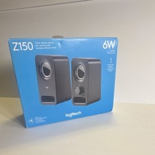 Logitech Z150 2.0 Channel Wired Computer Speakers 6W Black Plastic picture