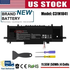 ✅C31N1841 Battery for Asus ZenBook UX434 Q427 Q427F Q407i UX334 UM433DA UX334FA picture