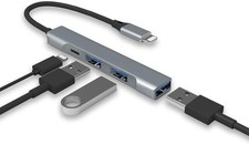 Lightning to USB Hub [Apple MFi Certified] 4-in-1 USB OTG Hub with 3 USB3.0 Port picture