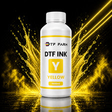 DTF Ink Cyan 34oz (1000ml) Premium Textile Pigment Ink Epson i3200 XP600 L1800 picture