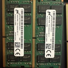 32GB Kit (2x16GB) - 2Rx8 DDR-4 3200AA MHZ SO-DIMM Micron MTA16ATF2G64HZ-3G2J1 picture
