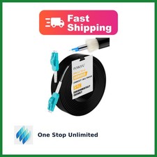 Foboiu Fiber Optic Cable, Size 75M, Style 1 Pack, Color Black picture