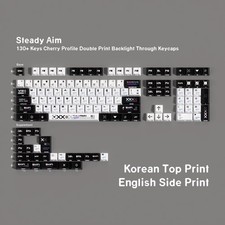 Jaycomia PBT Keycaps 131-Key Set Cherry Profile ISO/ANSI CS:GO Theme picture