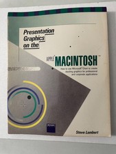 Presentation Graphics On The APPLE MACINTOSH Original USER’S GUIDE Rare - 1984 picture