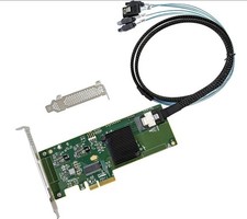 SAS HBA Card Compatible with LSI 9211-4I IT Mode PCIe SATA Expansion Card,... picture