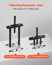 Bearing Puller Kit, 14-Piece 5 Ton Capacity Bearing Separator, Pinion Wheel Bear picture