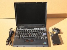 IBM x30 LAPTOP COMPUTER with AC ADAPTER, CORD, USED, WORKING picture