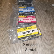 8 Pack Compatible Ink for HP 950XL 951XL Black Color OfficeJet Pro 8610 8600 Lot picture
