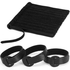 150PCS Reusable Fastener Straps - 6 Inch Cable 6 Inch,150pcs, Black picture
