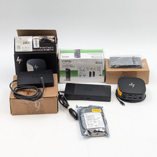 HP, Dell, Pluggable & More Assorted Laptop Docking Stations & More | Lot of 7 picture