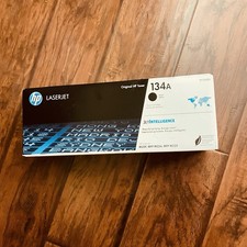 Genuine HP 134A Black W1340A Toner Cartridge Sealed picture