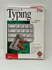 NEW Multimedia Typing (CD-Rom, Pro One Studio) For Windows 3.1, 3.11, 95+ N3 picture