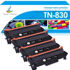 1-4PK TN830XL TN830 Toner Cartridge for Brother HL-L2480DW MFC-L2807DW L2900DW picture