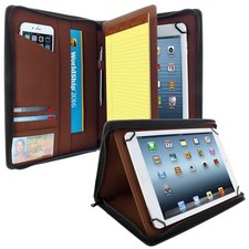 Universal Tablet Pad folio Zippered Case for 8.5'' up to 11'' tablets - Black picture