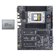 H12D-8D AMD EPYC 7002/7003 8-channel BMC DDR4 IPMI2.0 +AMD EPYC 7702P 64C128T picture