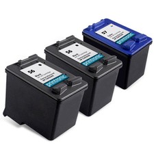 3pk Printronic For HP 56 57 Ink Cartridge Black Color picture