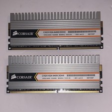 Corsair XMS2 DHX 2GB (2x1GB) DDR2-800 DIMM RAM 240-Pin CM2X1024-6400C5DHX picture
