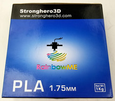 Stronghero3D Printing PLA Filament New Rainbow Multicolor 1.75mm 1KG Accuracy picture