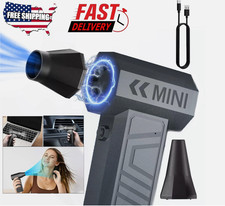130000RPM Turbo Jet Blower Powerful Air Duster Brushless Fan Cleaner Tool picture