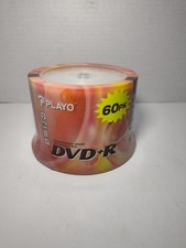 Playo DVD+R 60 Pack 4.7GB 16X Blank Recordable Discs Spindle New picture