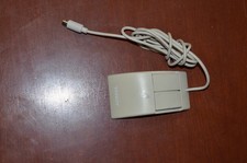 vintage Tandy computer mouse ps/2 model 25-1042 roller ball two button picture