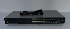 Cisco SG350-28P-K9 24x 10/100/1000 PoE+ 4x Gigabit SFP Managed Switch picture