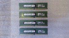 4x HPE Samsung 8GB 1Rx8 PC4-2400T DDR4 2400MHz ECC REG Smart Memory 809080-091 picture