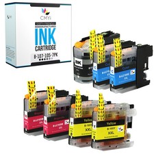 CMYi 7PK Compatible LC107 LC105 Ink Cartridges Combo fits Brother MFC-J4510DW picture