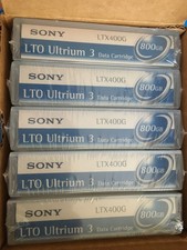 10 SONY LTO Ultrium 3  Data Tape Cartridges 400/800GB LTX400G New Factory sealed picture