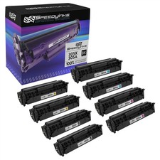 Speedy Compatible 8PK HP 305A 305X Toner Cartridges 2X Black Cyan Magenta Yellow picture
