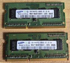 Samsung M471B2873EH1-CF8 2x1GB DDR3-1066 (PC3-8500) picture