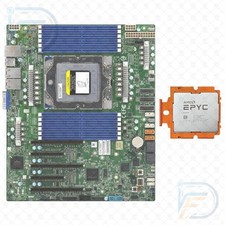 Supermicro H13SSL-N SP5 + AMD EPYC 9555 QS 64-Core DDR5 Motherboard Combo picture