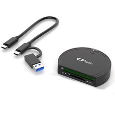 Plug&Play CFast 2.0/SD Memory Card Adapter USB3.2 Gen2 High Speed Card Reader picture