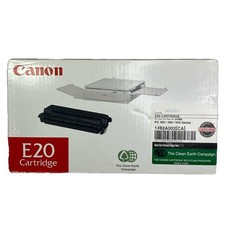 Canon E20 OEM Cartridge Black For PC 300 400 500 Series 1492A002 Genuine New Box picture