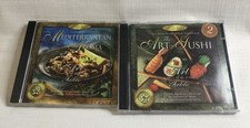Mediterranean Aroma & The Art or Sushi, Art De La Table Cookbook PC CD ROM Sets picture