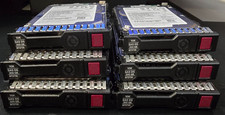 LOT of 6 HP 300GB 10K 2.5