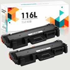 2pk Black ink toner cartridge for Samsung 116 MLT-D116L MLT-D116S laser printer picture