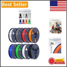 Eco-Friendly Multicolor PLA Filament 250g Bundle - Perfect for Small Prints picture