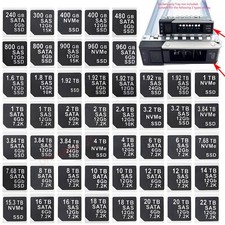 20-pcs  For DELL G14 G15 DXD9H X7K8W Caddy Adhesive Stickers Labels HDD Stickers picture