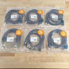 Lot of 6 Monoprice USB 2.0 Extension Cables 3ft 18 Total Cables Type-A M/F New picture