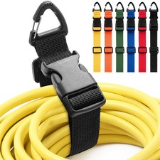 6 Pack Adjustable Extension Cord Holder Straps,Multicolor picture