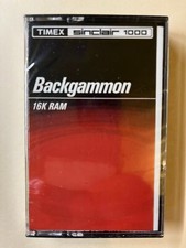 BACKGAMMON - TIMEX TS1000 / ZX81 - Original Shrink-wrap picture