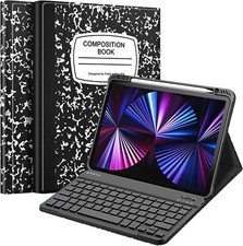 Keyboard Case for iPad Pro 11 inch 2022 / 2021/ 2020 Cover w/ Bluetooth Keyboard picture